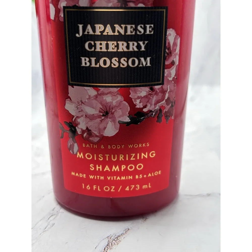 Bath and Body Works Japanese Cherry Blossom Hair‎ Moisturizing Shampoo New
